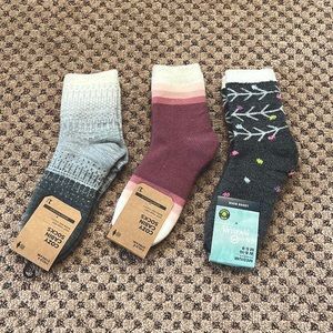 NWT Cozy Cabin Socks Bundle
